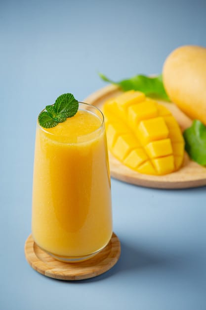 Refreshing Mango Lassi